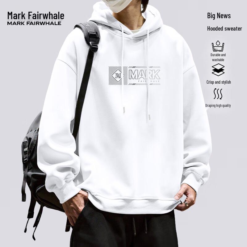 

Мужской худи Mark Fairwhale из плотного трикотажа, свободного кроя XL