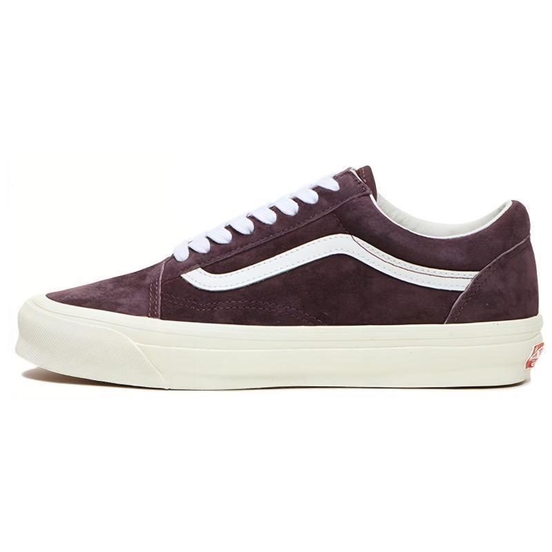 

Vans Og Old Skool Lx Pig Suede Wine Vans VN0A4P3XWNE 36
