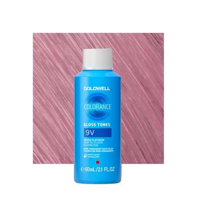 Glanz - Goldwell - Colorance 9V - Cool Blonde Sheer Platinum - 60ml - Demi-permanente