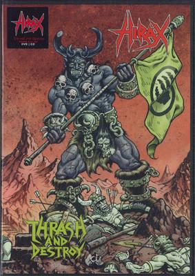 DVD HIRAX - Thrash And Destroy Dvd NONE DEEP SIX Non Japan Music Video Used