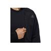 Adidas Loose Fit Sports Pullover Sweatshirt With Zip Pockets Men Tops Black H39295