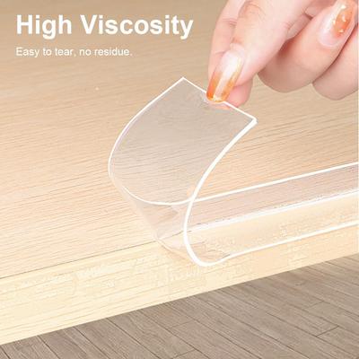 Collision Proof Table Edge Guard Tape Self Adhesive Baby Safety Protective Transparent Thickened Furniture Corner Bumper