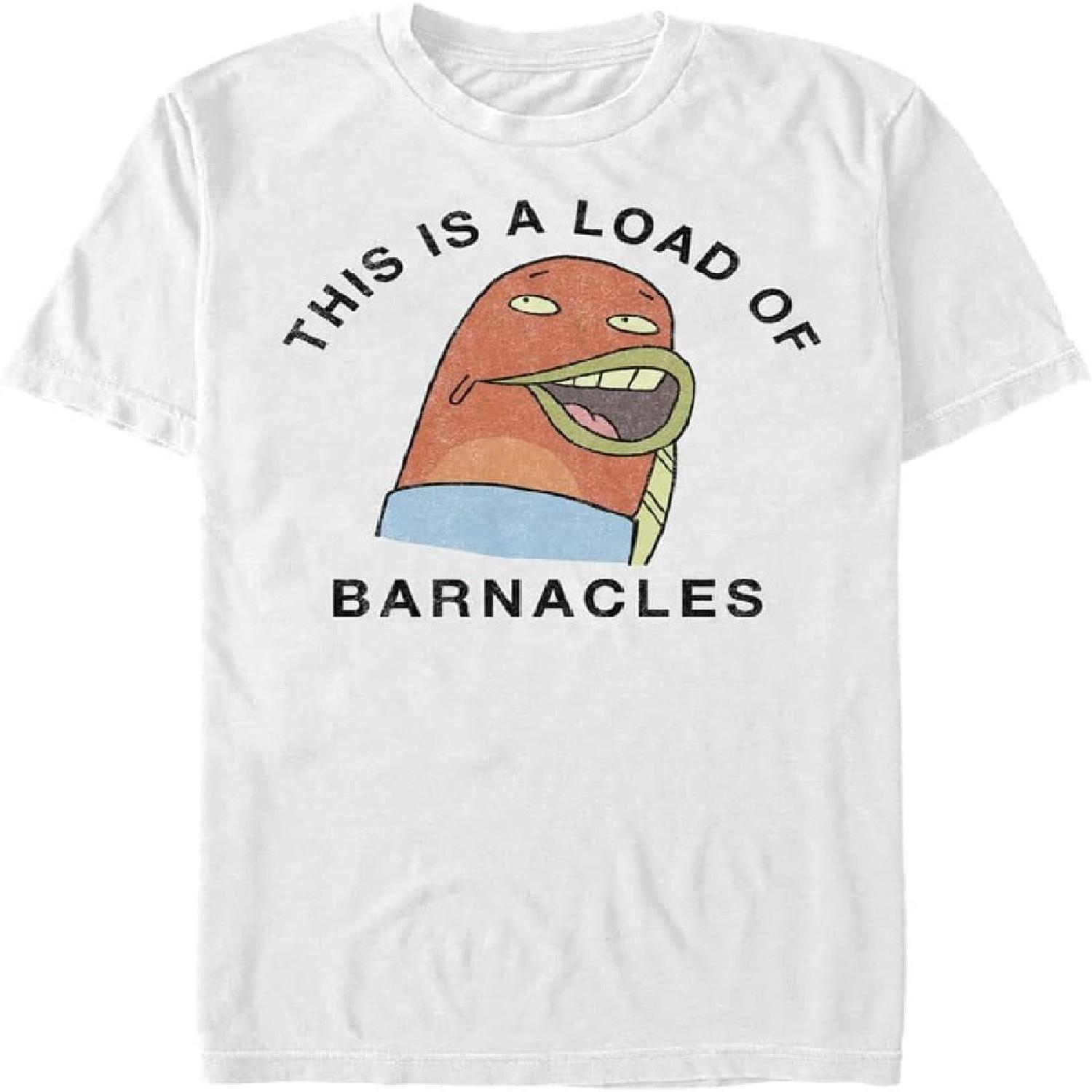 Nickelodeon Mens Barnacles TwoT-Shirt S