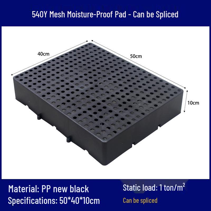 Moisture-Proof Interlocking Plastic Pallet Tray for Warehouse Storage