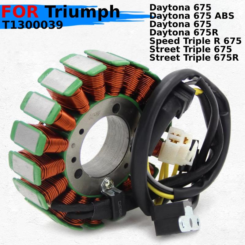 Motorcycle Generator Stator Coil Comp For Triumph Daytona 675 ABS 675R Speed Triple R 675 Street Triumph T1300039
