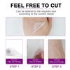 1 Roll Invisible Silicone Scar Sheets , 4cmX150cm Self-Adhesive Scar Cover Tape Skin Care Strips , Transparent Color