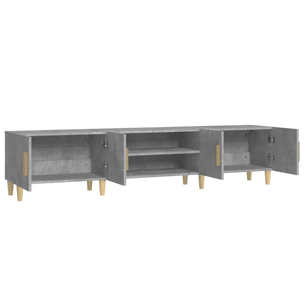Minimalistischer kreativer TV-Schrank - 180x31,5x40 cm, stilvolles und minimalistisches Design für das Wohn- oder Schlafzimmer