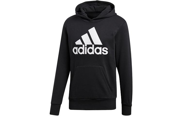 

Adidas Sweatshirts Men s Black Hooded Moderate Regular CW3861 XL