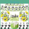 Assorted Theme Birthday Party Balloon Set Includes Flags Cake Toppers And Balloons European Style Decorations 12inch Size