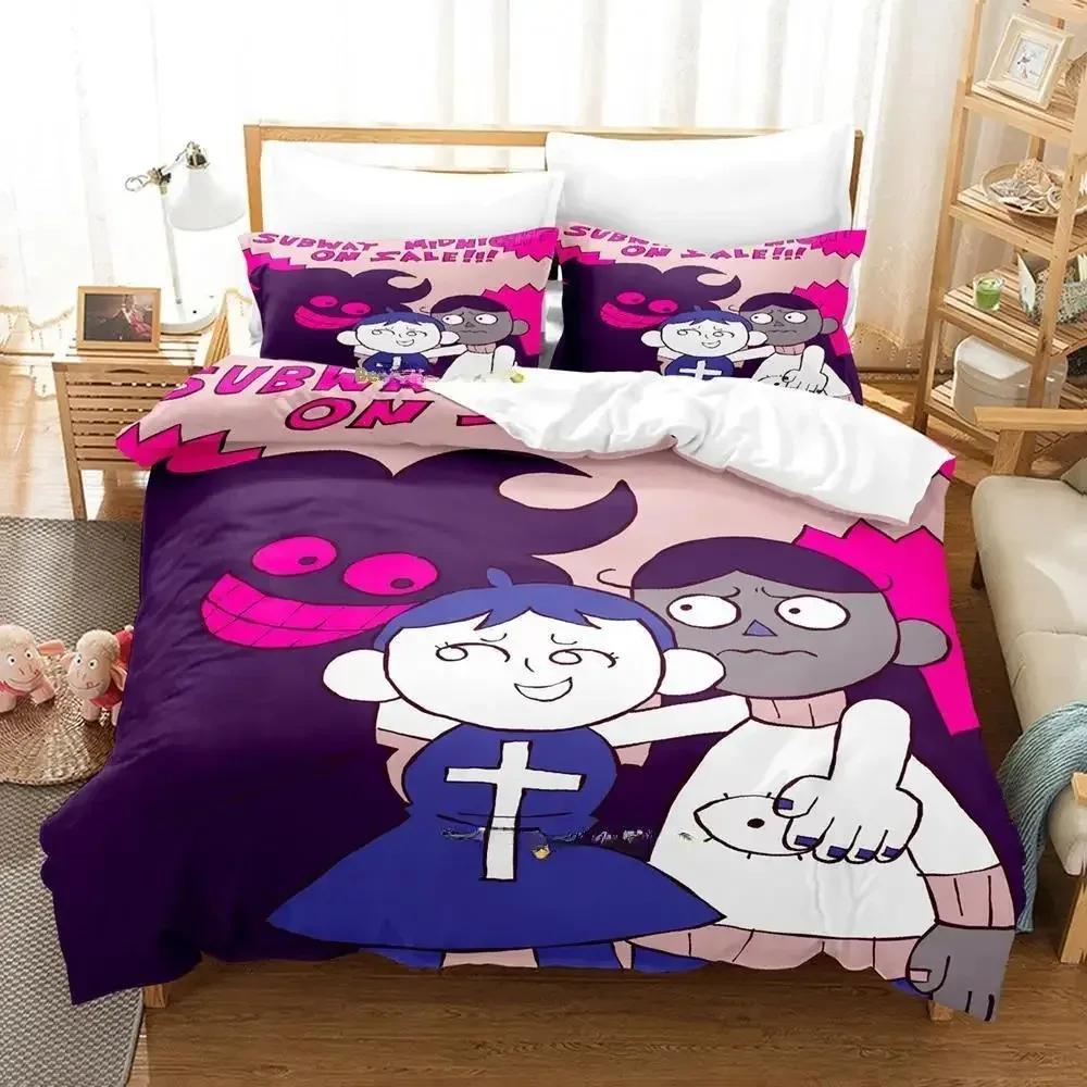 New SUBWAY MIDNIGHT Bedding Set Single Twin Full Queen King Size Bed Set Adult Kid Bedroom Duvet Cover Sets Anime Bed Sheet Set