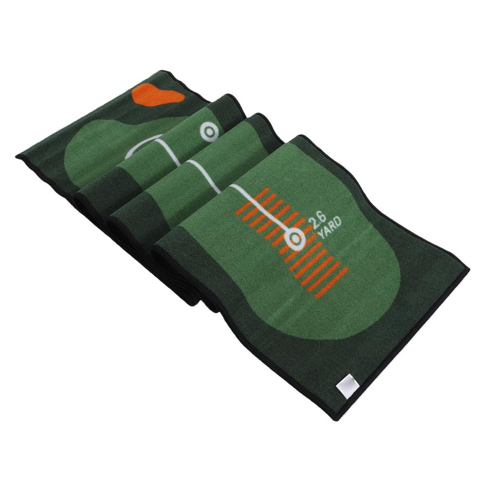 Golf Putting Training Mat Portable Indoor Practice 19.69x118.11in Putting Training Mat