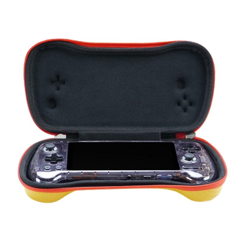 Protector Case Storage Box for RG557 Scratchproof EVA Bag Handheld Game Console Travel Carrying Case with Lanyard