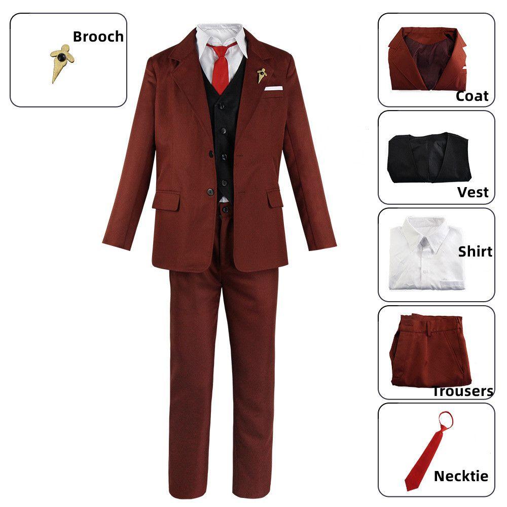 Spy×family Anya Forger Costume Dress Uniform For Kids Perfect For Cosplay And Role Play