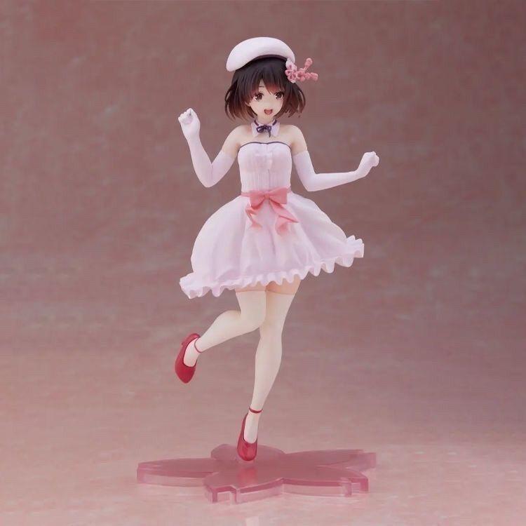 

18 см Рост Аниме:Персонаж RE - Модель Като Мегуми в платье Сакура Garage Kit (ГК) Фигурка для украшения приборной панели автомобиля или корпуса компьютера Kato Megumi