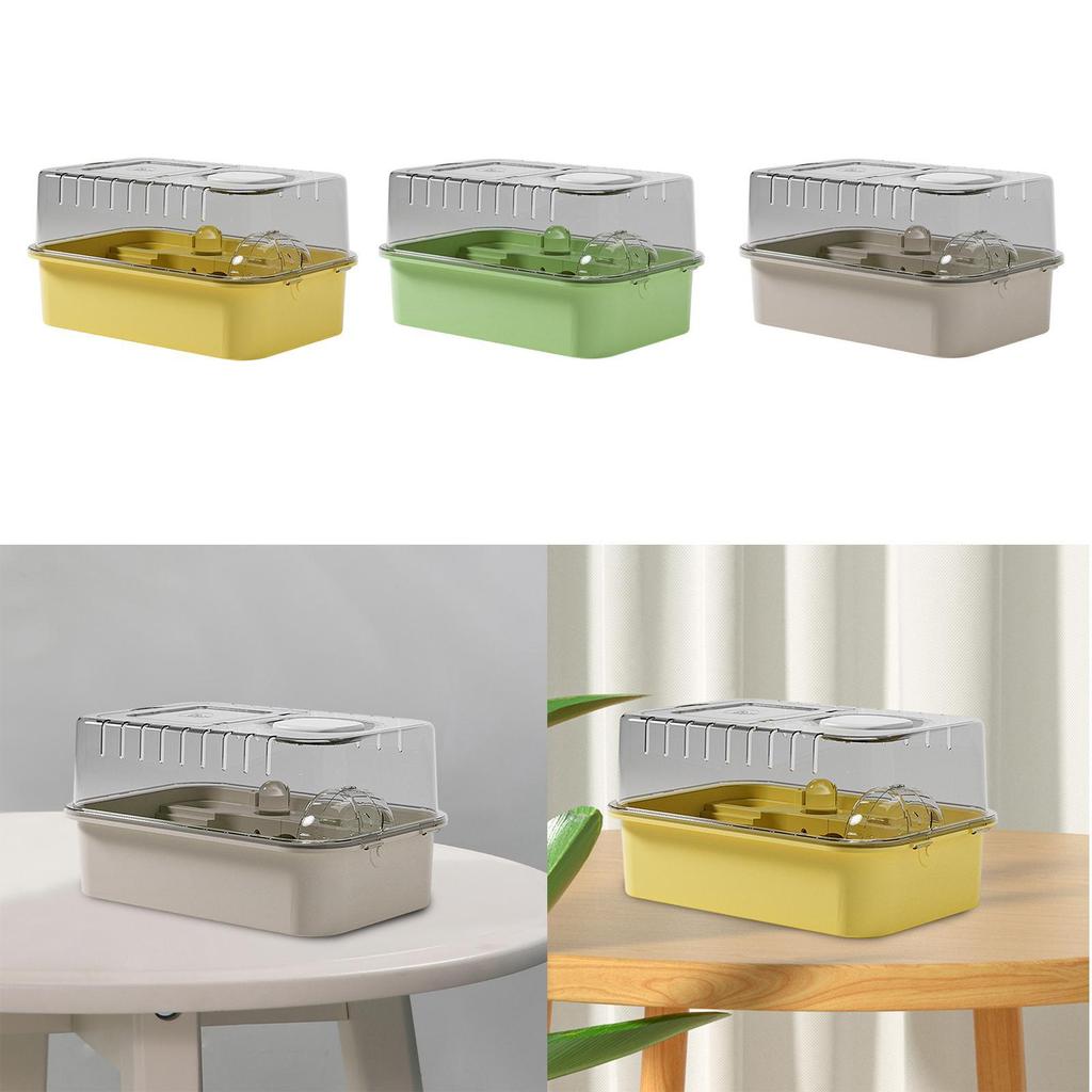 Large Hamster Cage Transparent House for Guinea Pigs Bunny Sugar Glider