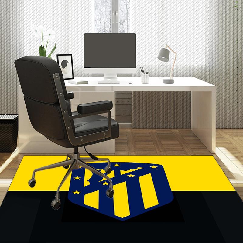 Club Atletico Mineiro Wappen Teppich, Stuhlunterlage, Teppich für Büro Schlafzimmer Wohnzimmer, Fußabtreter Dekoration Fan Geschenk Weihnachtsgeschenk