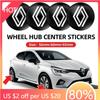 Krytky nábojů 56mm 60mm 65mm Kryt středového víčka kola auta Samolepka s logem Pro Renault Clio 4 Megane 2 3 Captur Trafic Koleos Kadjar Grand