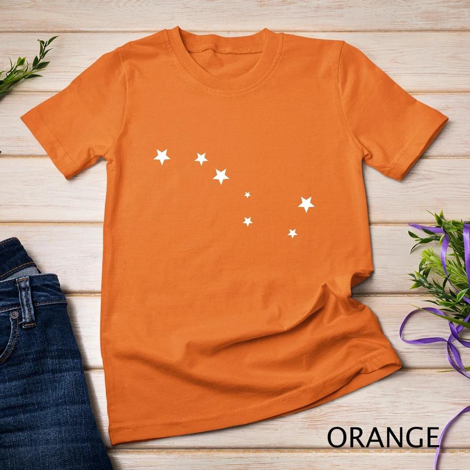 Constellation Big Dipper Stars Asterism Astronomy Night Sky Unisex T-shirt 5 3XL