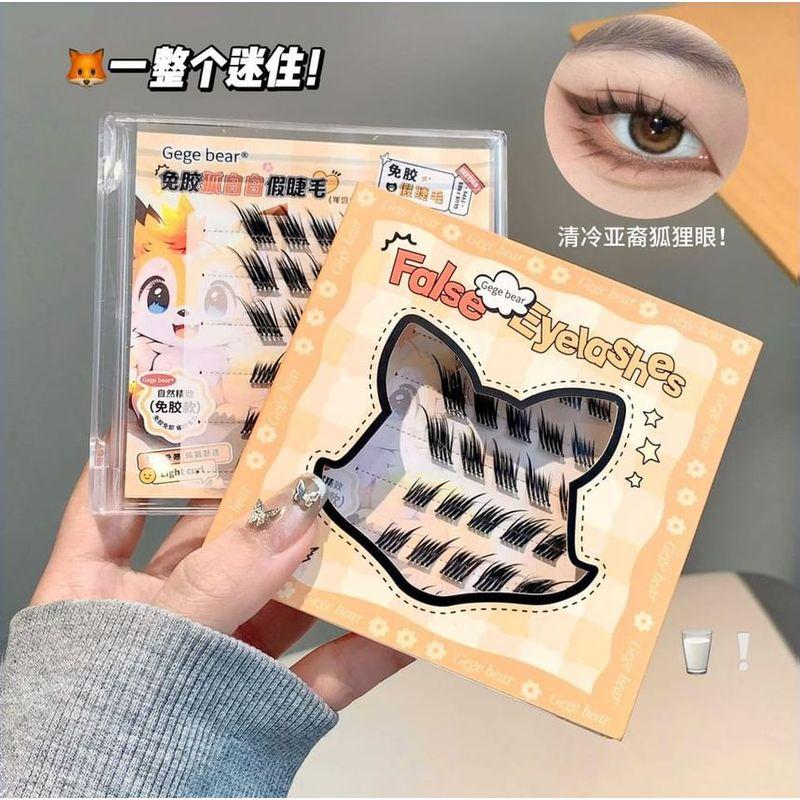 Stapi - Glue-free Animal Multipack False Eyelashes Cluster (Various Designs)