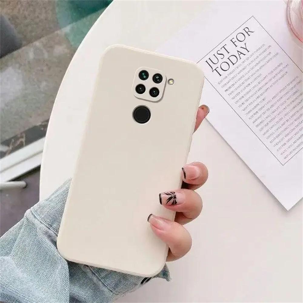 Für Xiaomi Redmi Note 9 4G TPU Weiche Hülle Luxuriöse Kamera-Schutzhülle Für Redmi Note 9 4G Flüssigsilikonhülle