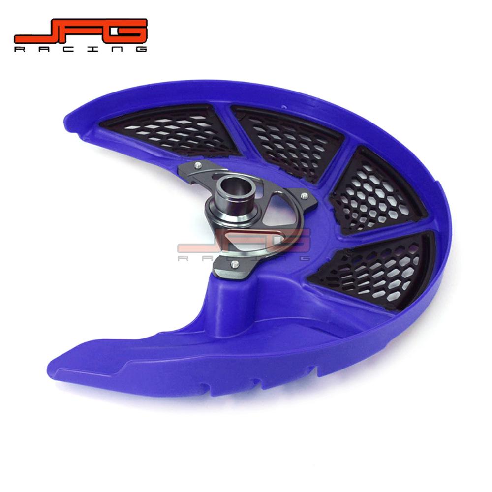 Chránič předního kotouče pro motocykly 125-530TC/FC & 125-501TE/FE pro jízdu v terénu, dvoubarevný design