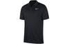 Men's Polo Shirts Men's Black Polo Collar Moderate Straight Fit