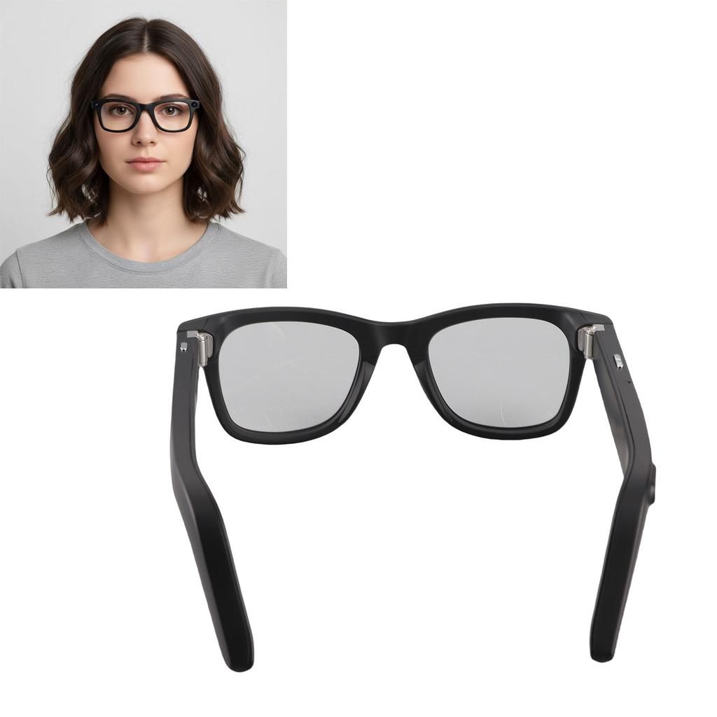 AI Smart Glasses 8MP HD Camera   Translation Glasses Handsfree Call Music Playback   Anti Shake with Chat GPT