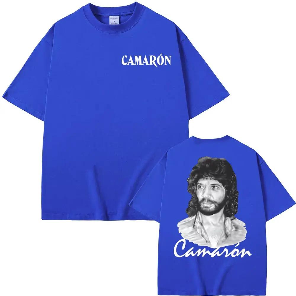 Camaron De La Isla Album Graphic TShirt  Unisex High Street Hip Hop Gothic Style Casual Bestselling 100 Cotton TShirt