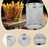 Deep Fry Basket Colander Easy to Clean Chicken Frying Oil Pot Baskets for Cooking Noodles