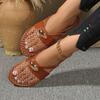 New Mary Jane Mesh Yarn Breathable Bag Head Mesh Yarn Breathable Flat Bottom Fishing Net Shoes Bag Head Half Drag