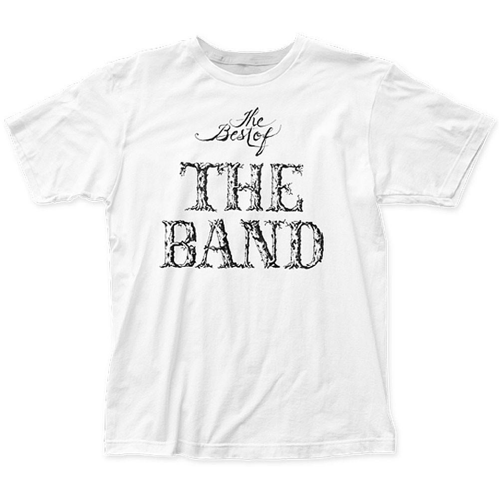Men s Band Best Of The Band Slim Fit T-shirt Small White 4XL