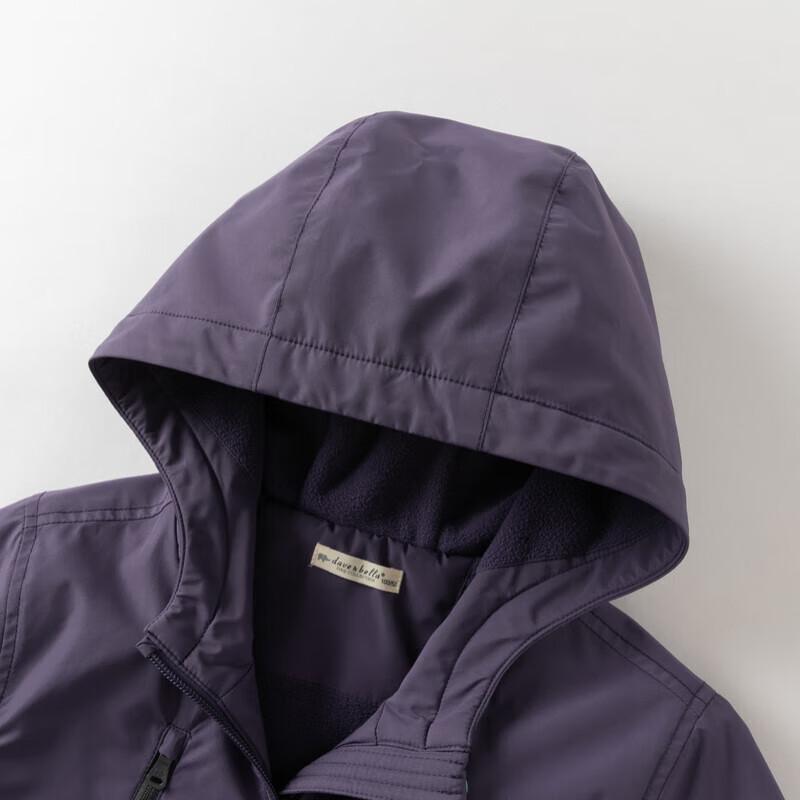 DAVE&BELLA Boys' Hooded Duck Down Two-Piece Winter Jacket Set