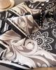 Luxury Paisley Print Shawl Square Scarf for Women Soft Satin Wraps Neckerchief Female Hair Bands Ribbon Headband Bandana