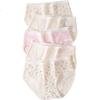 Yiershuang [7A Antibacterial Pure Cotton Crotch] Women's Underwear, Spring And Summer Mid-Rise Cute Youth Girls' Triangle Panties
