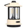 LED Camping Lantern 5‑170lm Waterproof Ergonomic Portable Camping Ambient Lantern with Metal Handle for Outdoor Milky