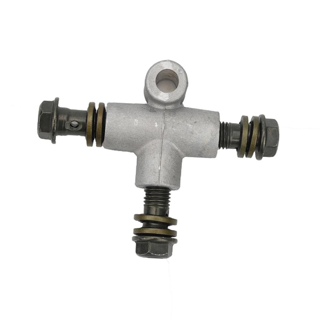 Metall T-Form Bremsleitung T-Stück Buchse Drei-Wege-Verbinder Auto Bremsrohr Fitting für ATV Go-Kart Hydrauliksystem