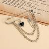 Elegante Perlenketten Quastenbrosche Mode Damen Kleidung Dekor Accessoires Schmucknadel Hosen Taillenverstellstifte Taschenanhänger Geschenke
