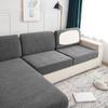 Jacquard High Quality Sofa Seat Cushion Cover Furniture Protector For Pets Kids Stretch Washable Removable Solid Color Slipcover