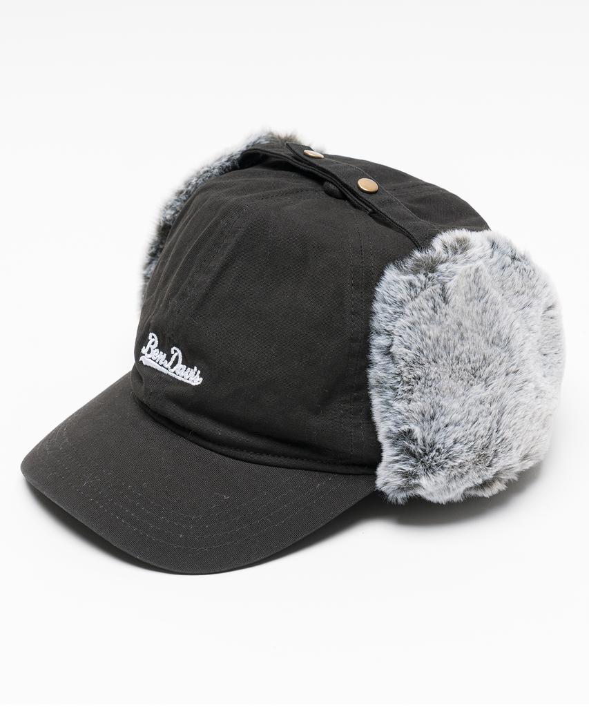 BEN DAVIS Original Washed Flight Cap Black