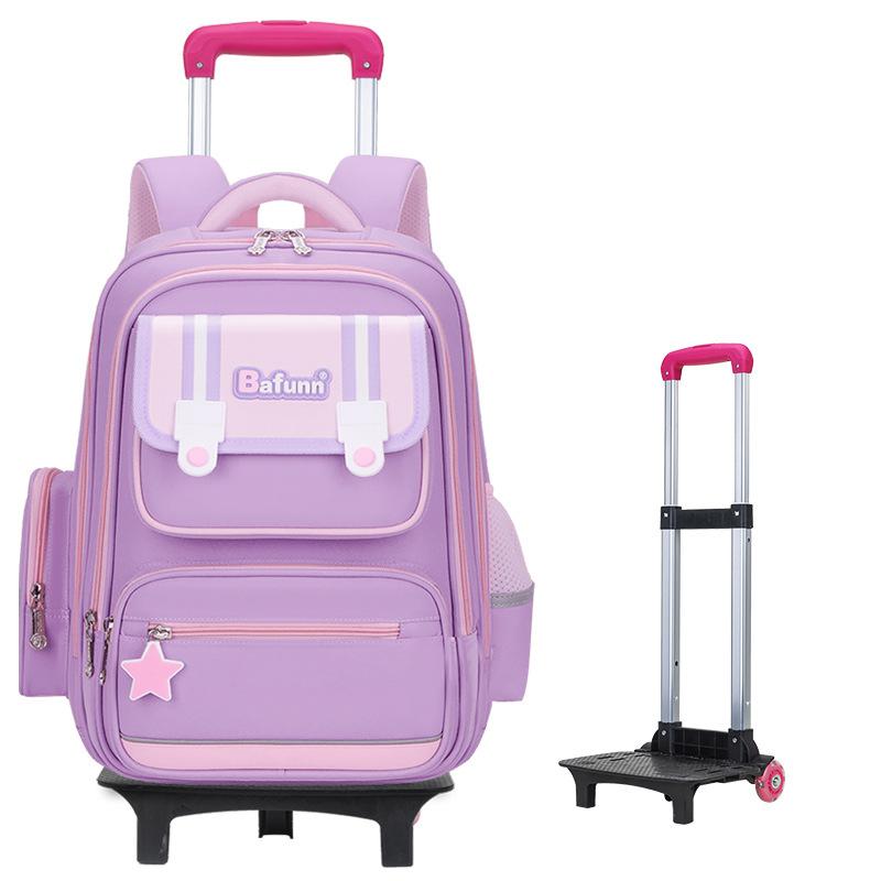 Children Trolley Backpack School Student School