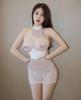 Ice Silk Super Short Nightgown Skirt Pajamas