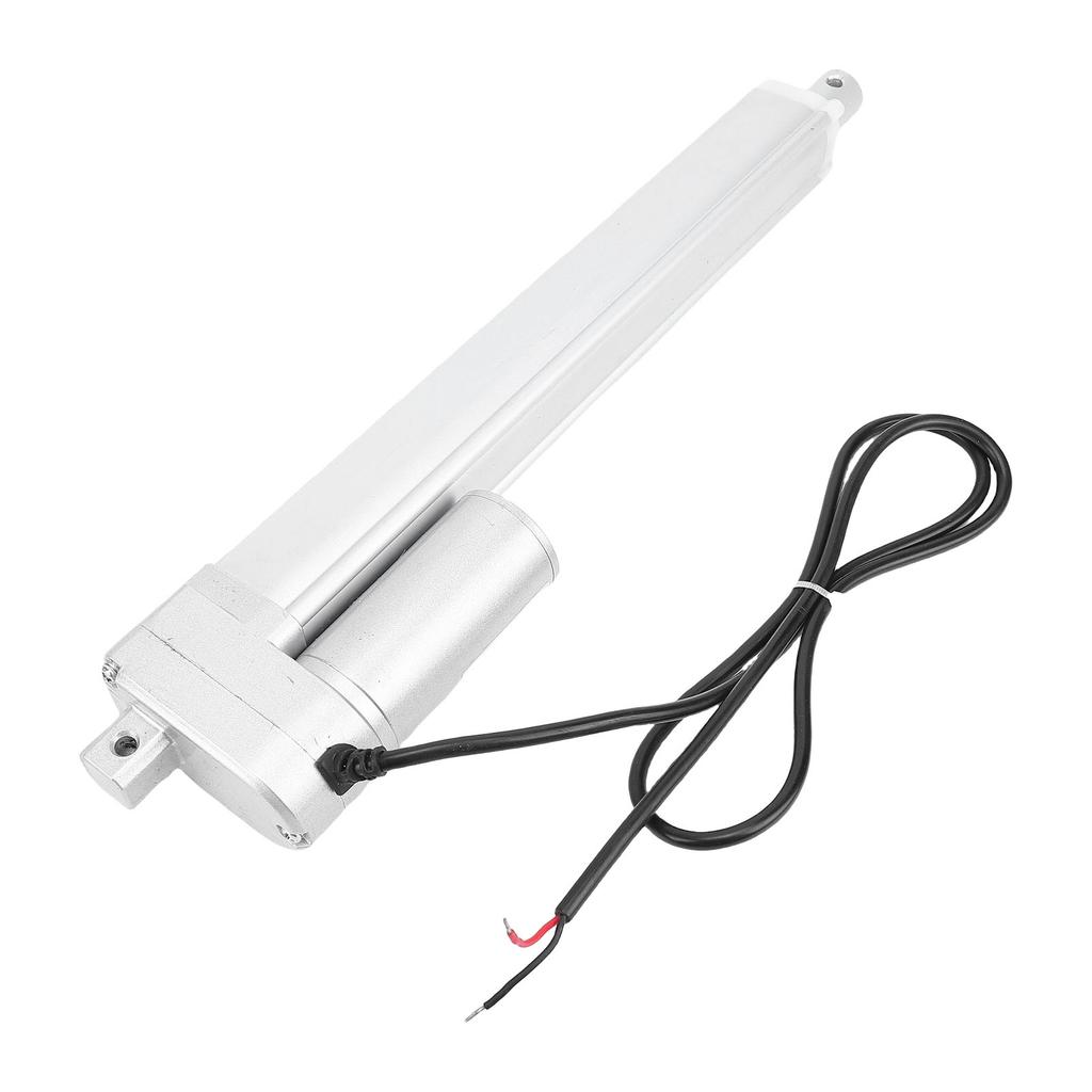 1500N Linjär Aktuator, 12V 250mm Slaglängd, Tyst Motor, Gränslägesbrytare, IP54 Vattentät för Säng, Soffa, Stång