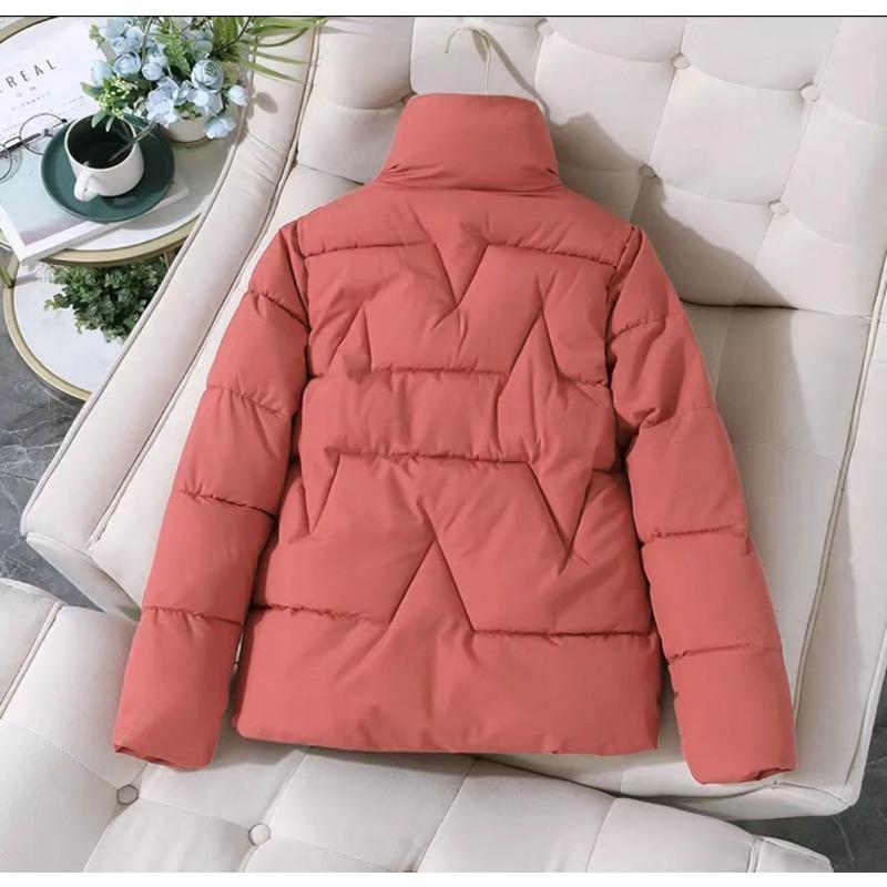 Short Cotton Coat for Women in Autumn and Winter New Fashion Large Size Thickened Cotton Coat Loose