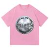 Kus de hele tijd. Disco Occasional Album Grafische T-shirts 2026 Nieuw Zangers Ontwerp Print T-shirt Ronde Hals Korte Mouw Mannen Shirt