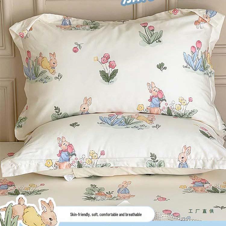 Thickened Disposable Travel Pillowcase & Duvet Cover Set for Single/Double Hotel Bedding