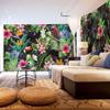 3D Wallpaper Tropical Rain Forest Parrot Leaf Mural Living Room Restaurant Cafe Bar Backdrop Wall Painting Frescoes