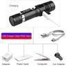 High Power Led Flashlights Zoomable Camping Torch With T6 LED Lamp Bead Waterproof Multi  Light Modes Multi Function For Outdoor