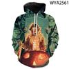 2026 Autumn Halloween Horror Michael Myers Men Children Hoodies Harajuku Streetwear Hooded Sweatshirts Pullover