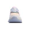 New LiNing 001 Artisan Ingenuity Low Top Running Shoes Women's Gray Orange Blue AGCR122-1