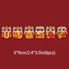 Chinese Latest Year Refrigerator Magnetic Sticker God Of Wealth Fridge Magnet Pendants  Horse Year Spring Festival Decoration